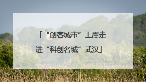 “创客城市”上虞走进“科创名城”武汉