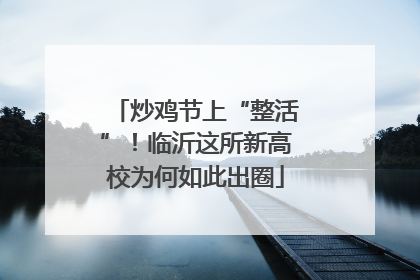 炒鸡节上“整活”！临沂这所新高校为何如此出圈