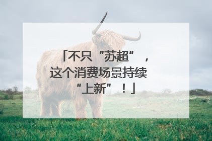 不只“苏超”，这个消费场景持续“上新”！