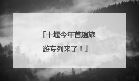 十堰今年首趟旅游专列来了！