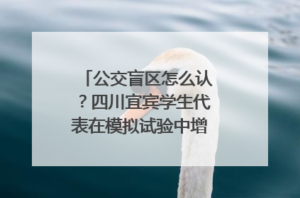 公交盲区怎么认？四川宜宾学生代表在模拟试验中增强乘车安全意识