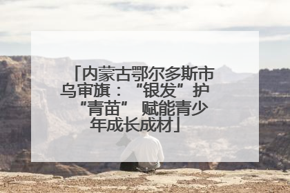 内蒙古鄂尔多斯市乌审旗：“银发”护“青苗” 赋能青少年成长成材