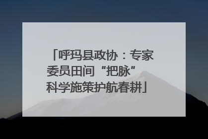 呼玛县政协：专家委员田间“把脉” 科学施策护航春耕