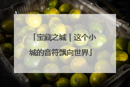 宝藏之城｜这个小城的音符飘向世界