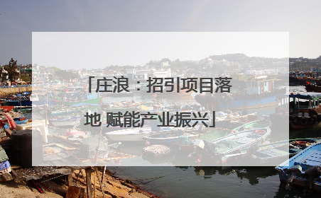 庄浪：招引项目落地 赋能产业振兴