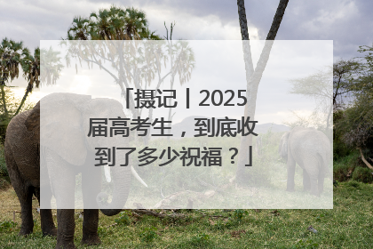 摄记丨2025届高考生，到底收到了多少祝福？