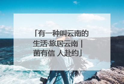 有一种叫云南的生活·旅居云南｜菌有信 人赴约