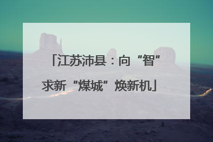 江苏沛县：向“智”求新“煤城”焕新机