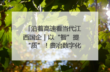 沿着高速看当代江西国企｜以“智”提“质”！贵冶数字化转型迈出新步伐