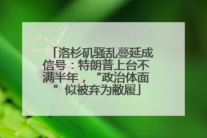 洛杉矶骚乱蔓延成信号：特朗普上台不满半年，“政治体面”似被弃为敝履