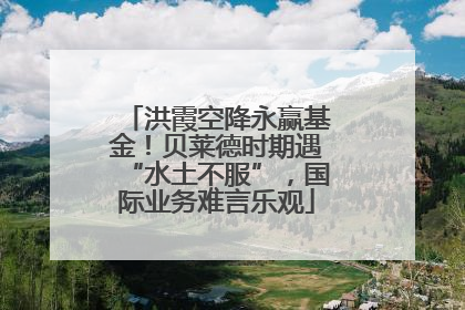 洪霞空降永赢基金！贝莱德时期遇“水土不服”，国际业务难言乐观