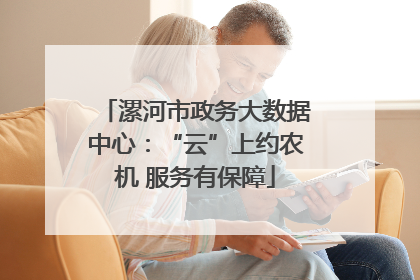 漯河市政务大数据中心：“云”上约农机 服务有保障