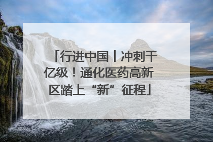 行进中国丨冲刺千亿级！通化医药高新区踏上“新”征程