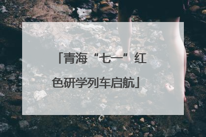 青海“七一”红色研学列车启航