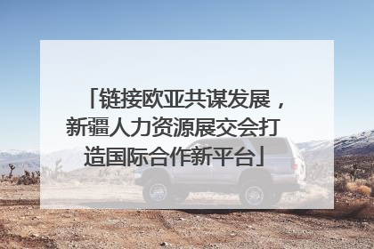 链接欧亚共谋发展，新疆人力资源展交会打造国际合作新平台