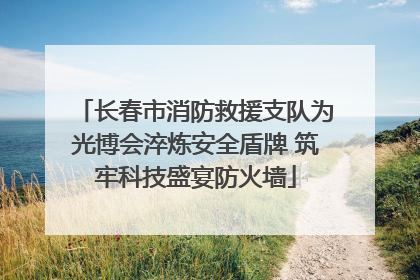 长春市消防救援支队为光博会淬炼安全盾牌 筑牢科技盛宴防火墙