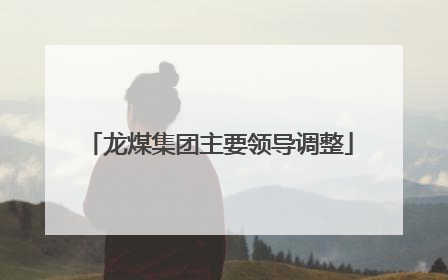 龙煤集团主要领导调整