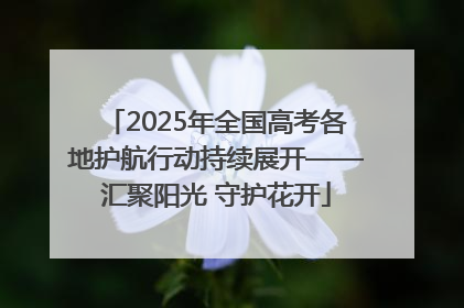 2025年全国高考各地护航行动持续展开——汇聚阳光 守护花开